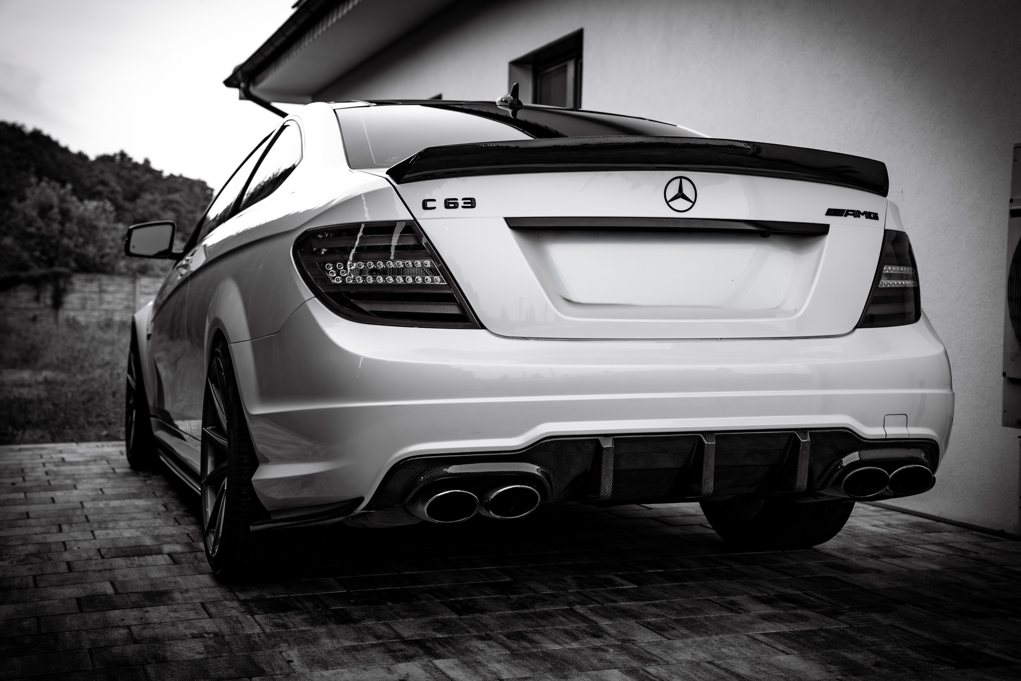 Mercedes C63 AMG na event