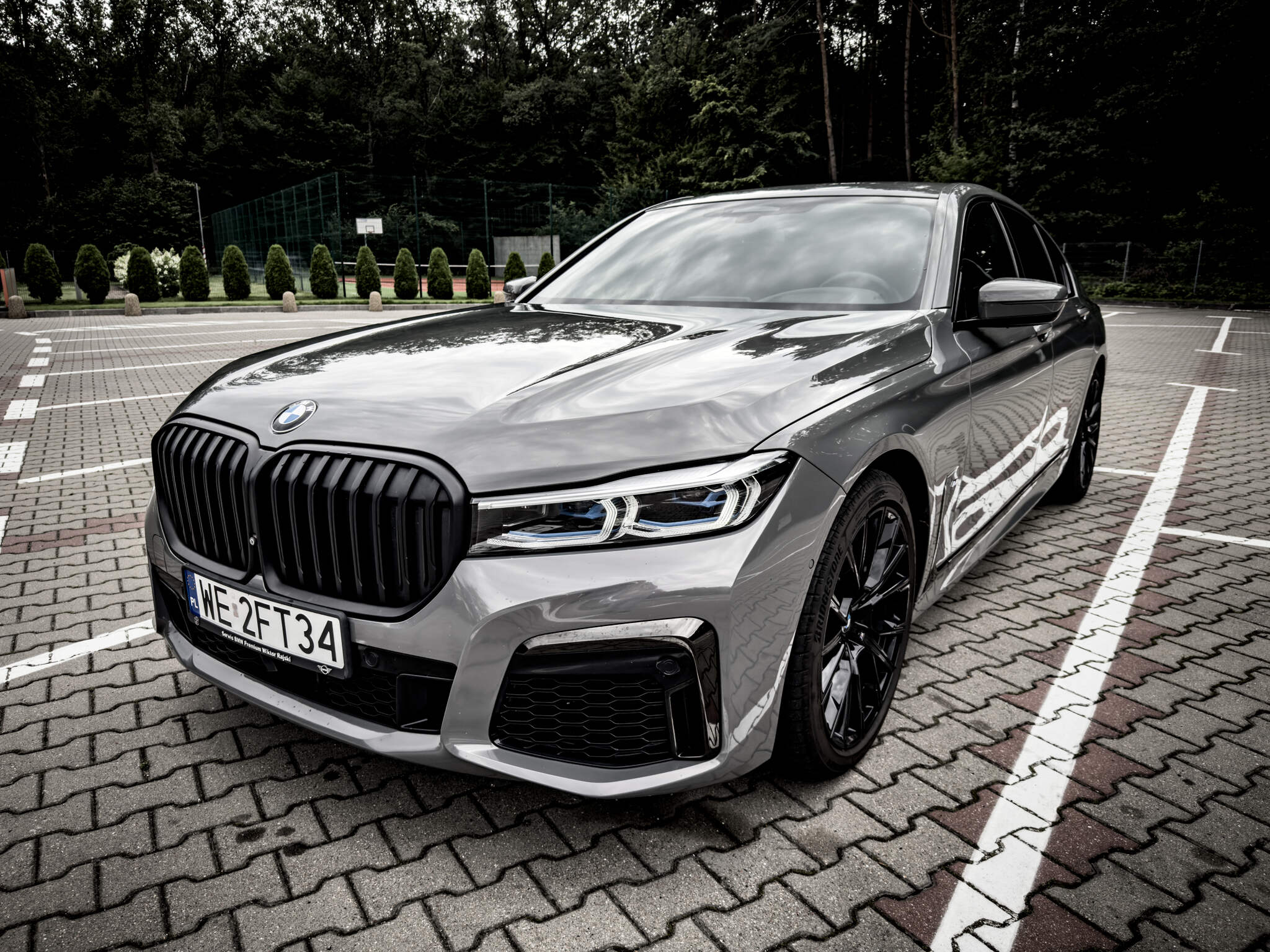 BMW 730d G11 LCI samochód do ślubu Sieradz i łódzkie